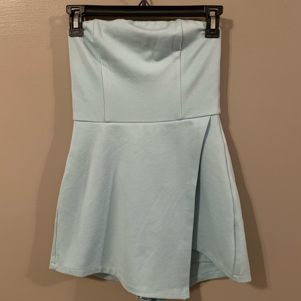 Superdown Avery Strapless Romper - image 1